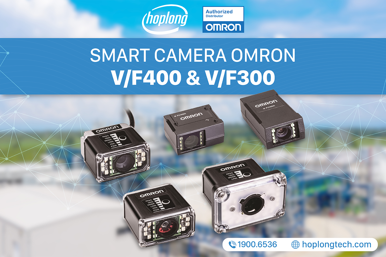 Smart Camera Omron MicroHAWK V/F400 và V/F300